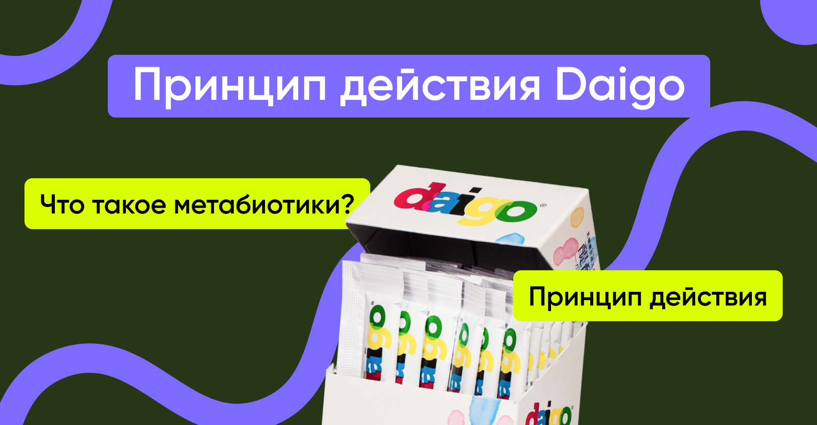 1. По полочкам: принцип действия Daigo 1. По полочкам: принцип действия Daigo