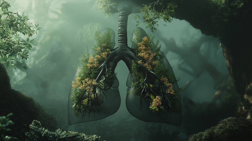 Весна — сезон болезней легких. Как кишечник помогает защититься?