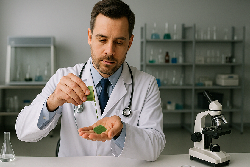 Хлорелла в современной медицине и фармацевтике: от порошка до пептидов